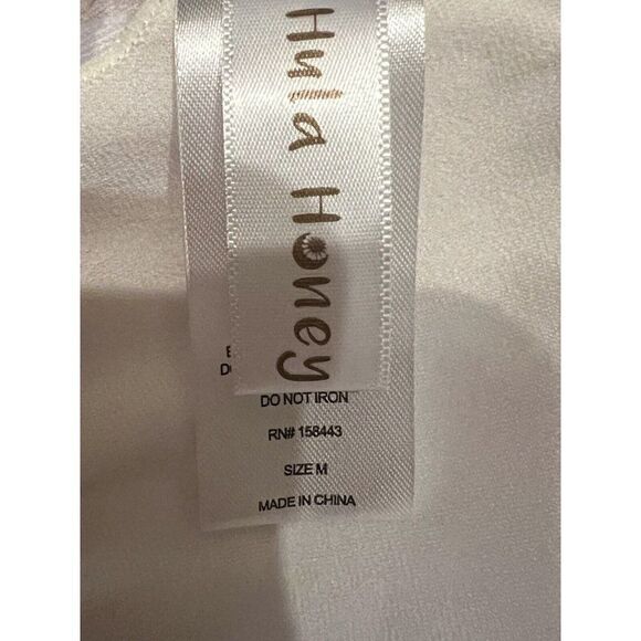 Hula Honey Juniors Shell-Trim Bikini Top Lilac Chiffon Medium NWT - Picture 6 of 8